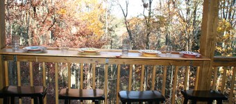Spring has Sprung! Cozy up by the fireplace in this Cabin in the Heart of Nature