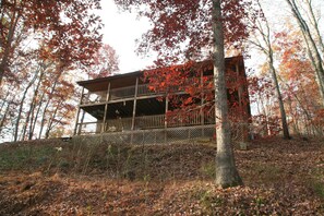 Exterior - Cozy up by the fireplace in this Cabin in the Heart of Nature (Sevierville)