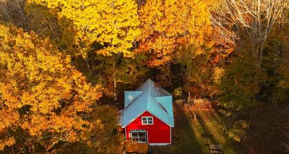 Die Catskills Rote Scheune