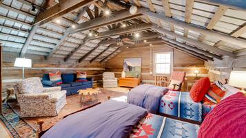 2 chambres, fer et planche Ă repasser, Wi-Fi gratuit, draps fournis