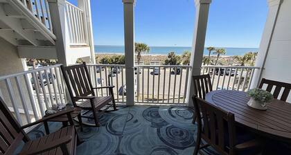 Beach Front Condo on the Strand, 101 Steps to the Beach STR2021-00204