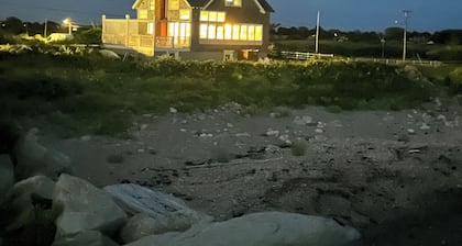 Casa de la brisa marina en el punto de sakonnet.