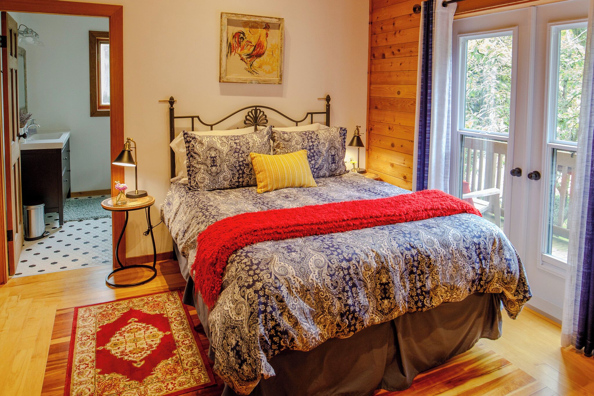 1 chambre, fer et planche à repasser, Wi-Fi, draps fournis