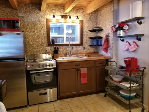 Charming Lakefront Studio Cabin w/ Private Boat Launch & Slip Ideal for 2 Guests