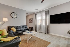 Smart TV, foosball, printers