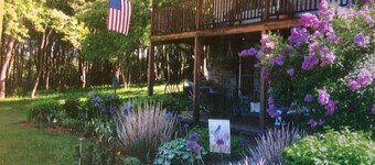 Rauhallinen vetäytyminen metsässä