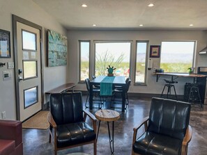Dining - Javelina Hideout: Modern eco-friendly private home (Alpine)