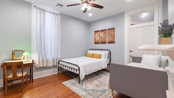 4 bedrooms, iron/ironing board, travel crib, WiFi