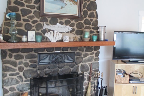 Beautiful original fireplace
