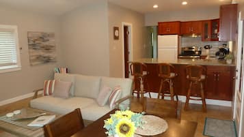 TV, DVD player, stereo