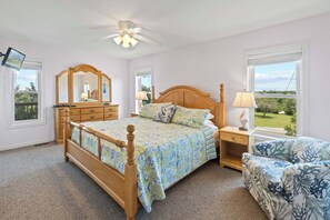 6 bedrooms, free WiFi, bed sheets - Soundside Home with Private Pool, Hot Tub, Easy Windsports Access, Game Room (Salvo)