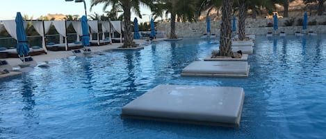 Una piscina climatizada