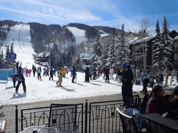 Crowd at bottom of Gondola and Chair# 8-
Only a 1-2 min. walk away from condo
