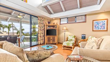 Smart-tv och en stereo