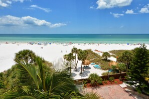 The view from the end of the hallway - Location,Location,Location-Beachfront-Your Slice of Paradise-#1 Beach in America (Siesta Key)