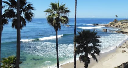 Laguna Home at Shaw's Cove, Ocean View, Quiet street in North Laguna.