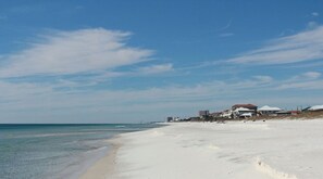 On the beach