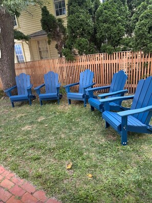 Terrace/patio - Unit1 Beautiful PRIVATE LARGE 3 bedroom/2 bath townhome. Close to ALL HISTORIC  (Salem)