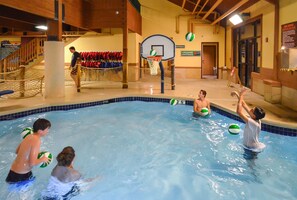Indoor pool, outdoor pool