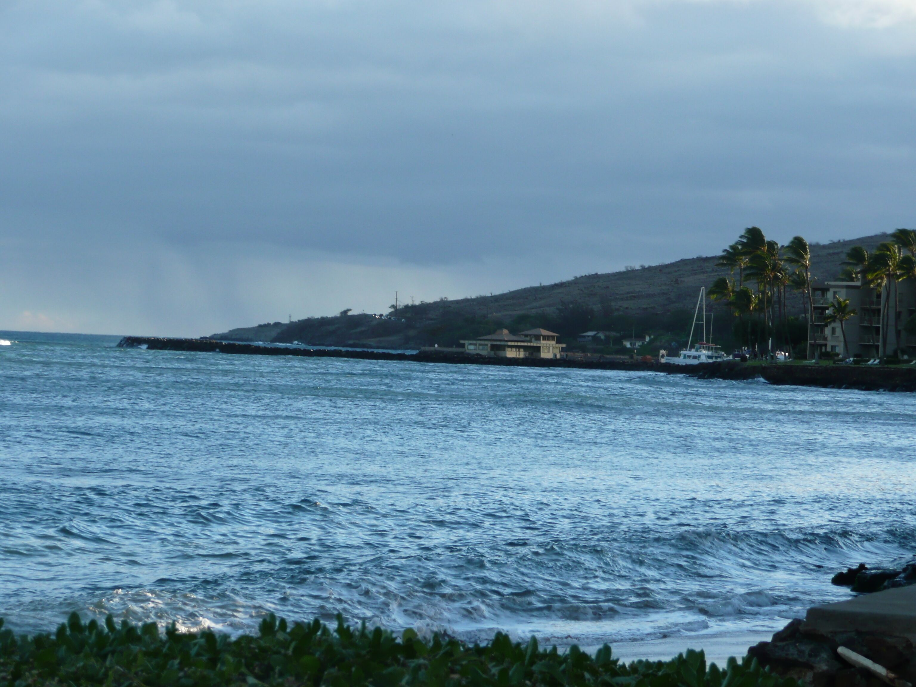 On the beach, sun loungers, beach towels