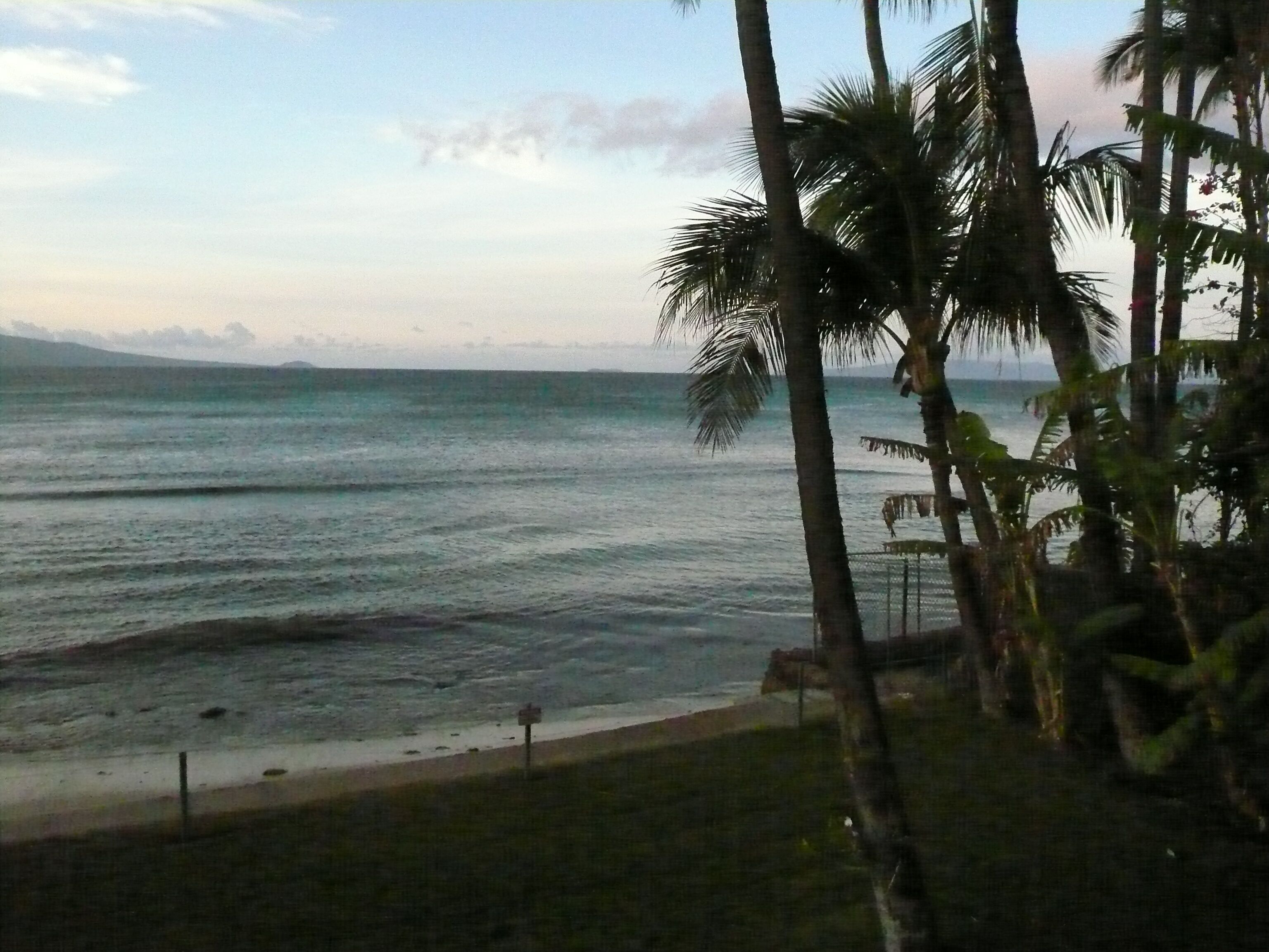 On the beach, sun loungers, beach towels