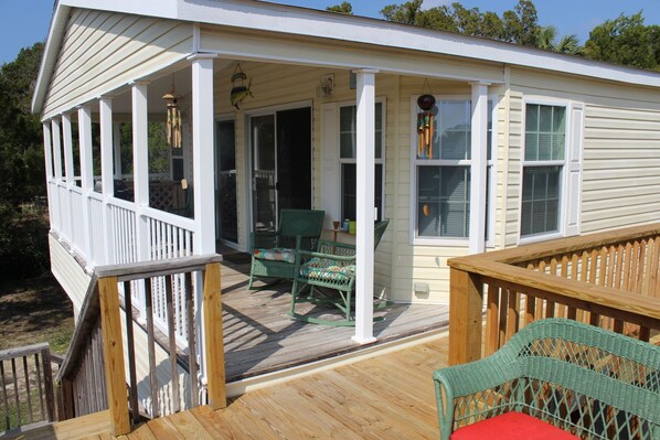 Terrace/patio - Waterfront seclusion on the Ozello islands (Crystal River)
