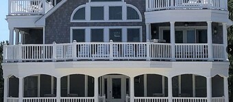 5-stjerners Oceanblock soveplass til 24! Luksus Beach Feriehus Private Beach Community