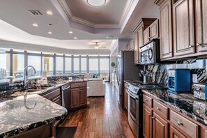 Fridge, microwave, oven, stovetop - The Oasis 2611 | Formerly Phoenix West II 2611 (Orange Beach)