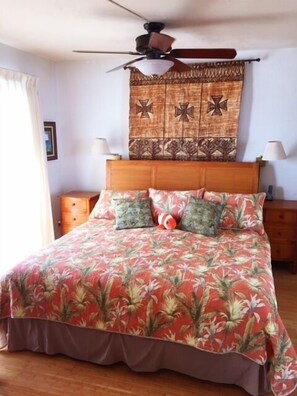 2 bedrooms, desk, iron/ironing board, free WiFi