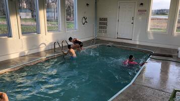 Piscine couverte, piscine chauffée