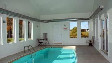 Piscine couverte, piscine chauffée