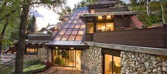 Walk To Town From Unique Home Near River.  Great Mountain Views