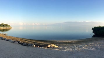 On the beach, beach towels