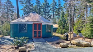 Unclassified image, 4 of 32, button - Yurt Glamping on the Quiet-side of Acadia National Park! (Southwest Harbor)