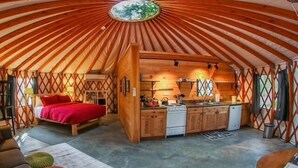 Unclassified image, 5 of 32, button - Yurt Glamping on the Quiet-side of Acadia National Park! (Southwest Harbor)