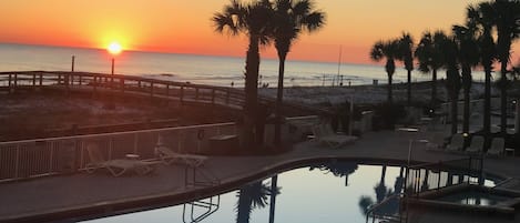 Una piscina climatizada