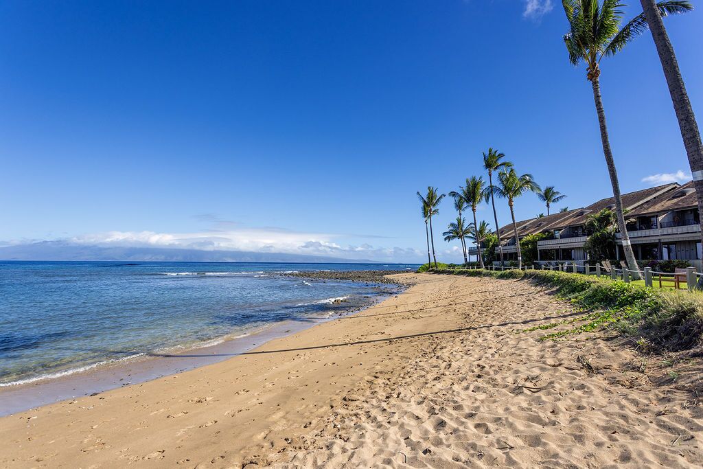 On the beach, beach towels