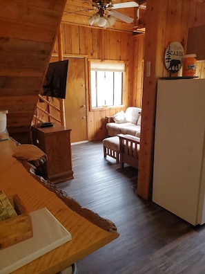 Smart TV, DVD player, video library