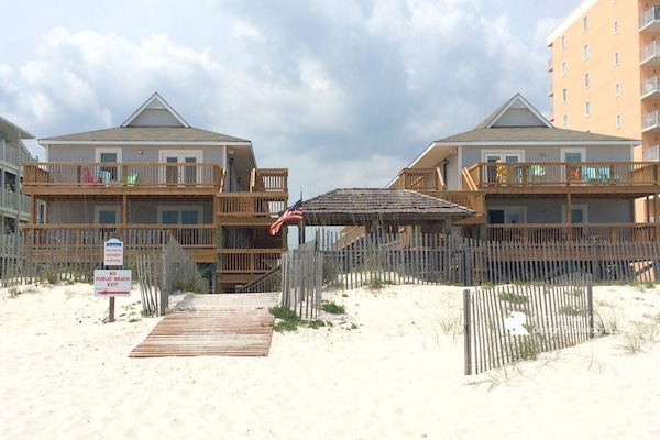 view from the beach
