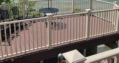 Lakefront omaisuutta, perheystävällinen ja lemmikkiystävällinen