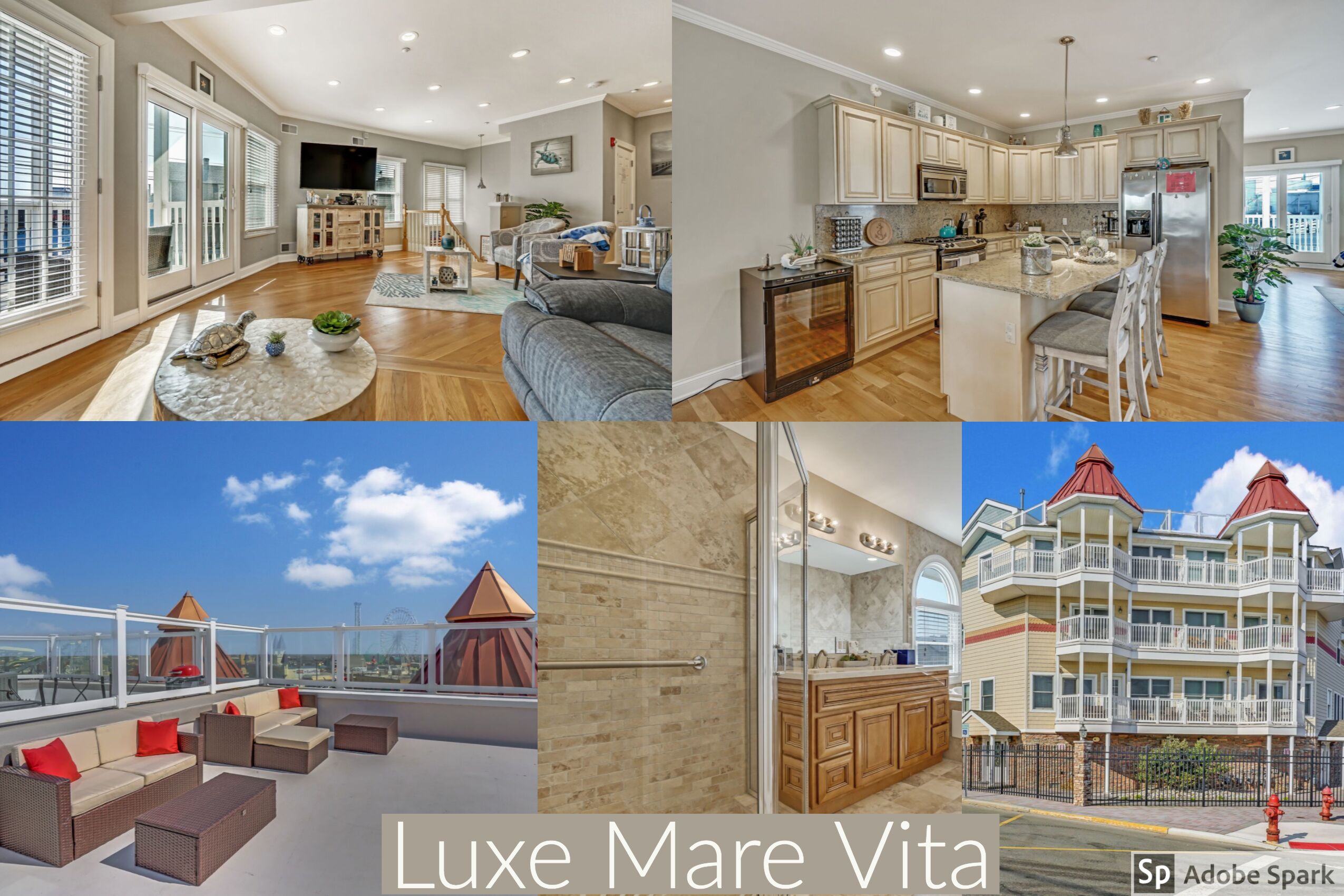 Luxe Mare Vita-Luxury Seaside Life w/ Ocean Views across from Boardwalk & Beach