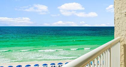Beach Front, Corner Unit Condominium on the 6th Floor. Incredible Beach View!