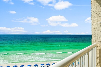 Beach Front, Corner Unit Condominium on the 6th Floor. Incredible Beach View!
