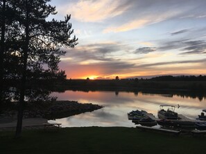 Pool - Spectacular Log Lodge near Yellowstone on Private Island 600 feet to lake access (Island Park)