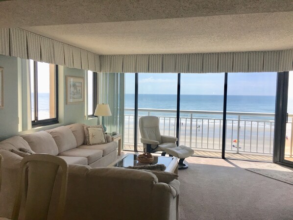 TV, DVD player - Corner Unit - Wrap-around Ocean Views - Shoreham II 5A (North Myrtle Beach)