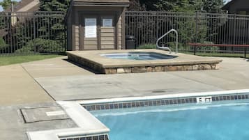 Indoor pool, outdoor pool