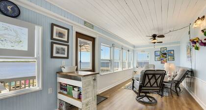 Pelican Place is a Waterfront Home on Historic First St on the Gulf of Mexico