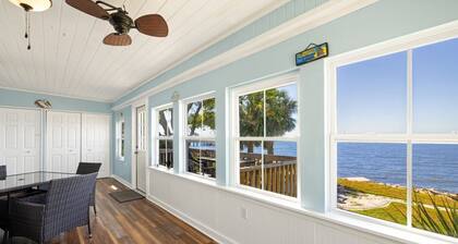 Pelican Place is a Waterfront Home on Historic First St on the Gulf of Mexico