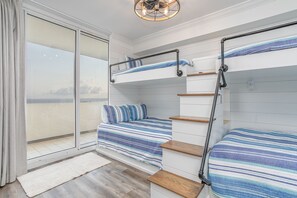 4 bedrooms, iron/ironing board, travel crib, free WiFi