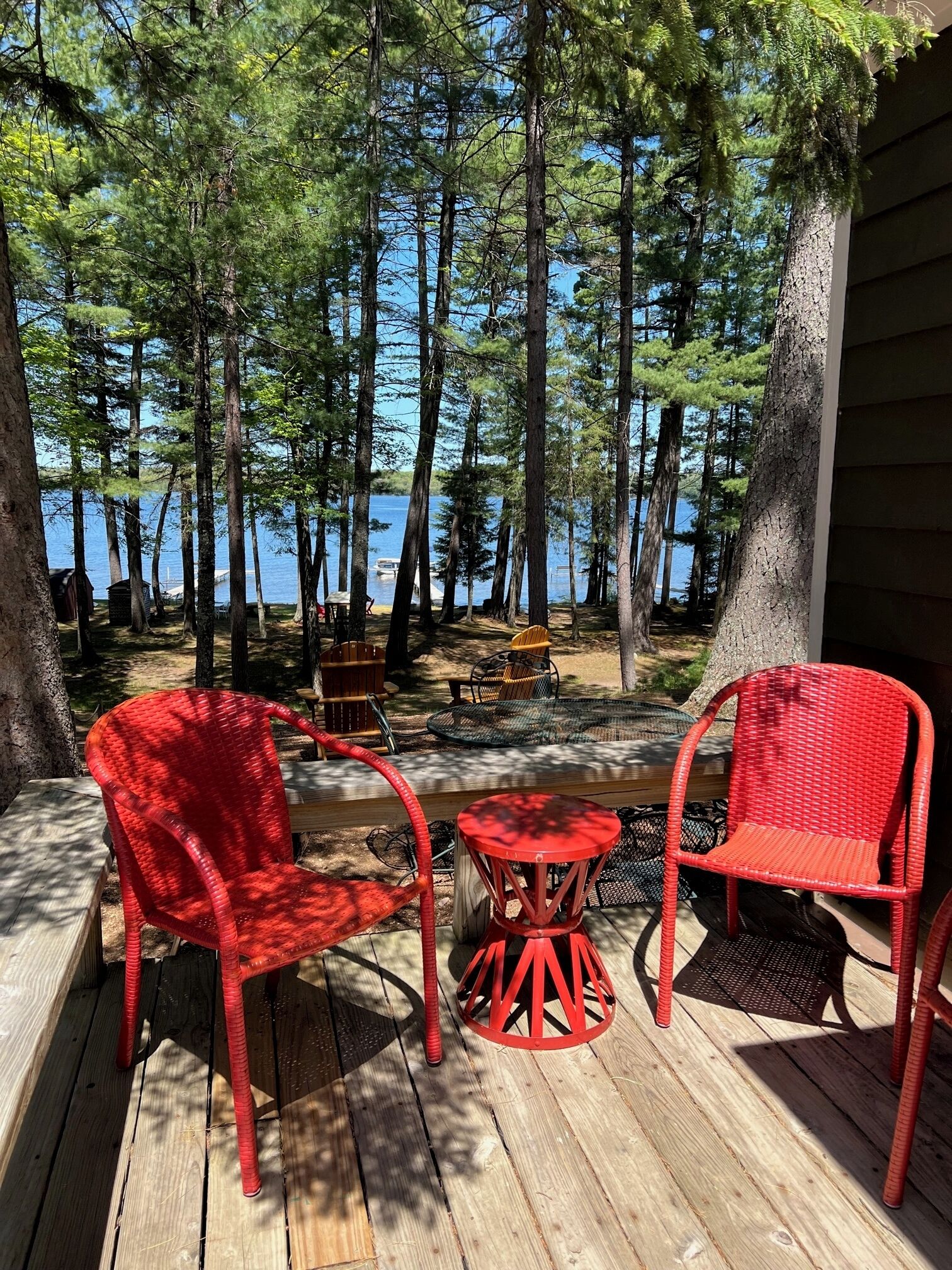 Deck seating